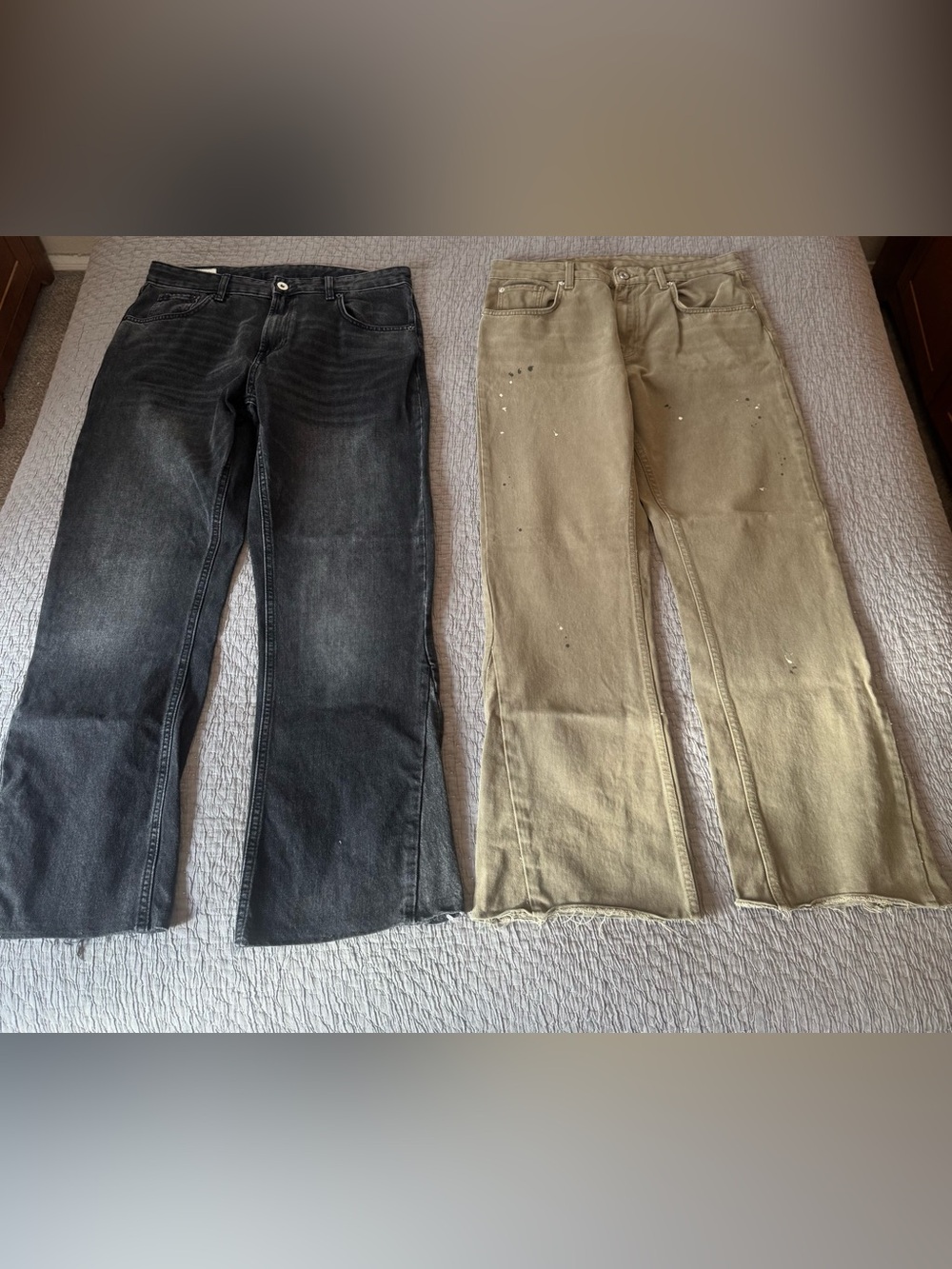 Zara Relaxed Flare Jeans Set of 2